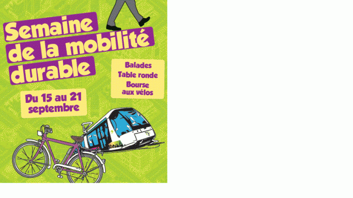 Du 15 au 21 septembre, vive la mobilité durable !